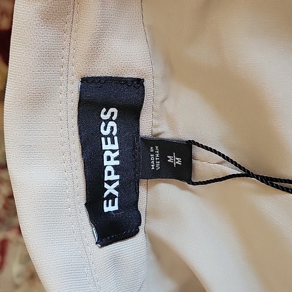 Express Suit Peak Lapel Double breasted Suit. New with tags. Boyfriend blazer - Picture 10 of 11